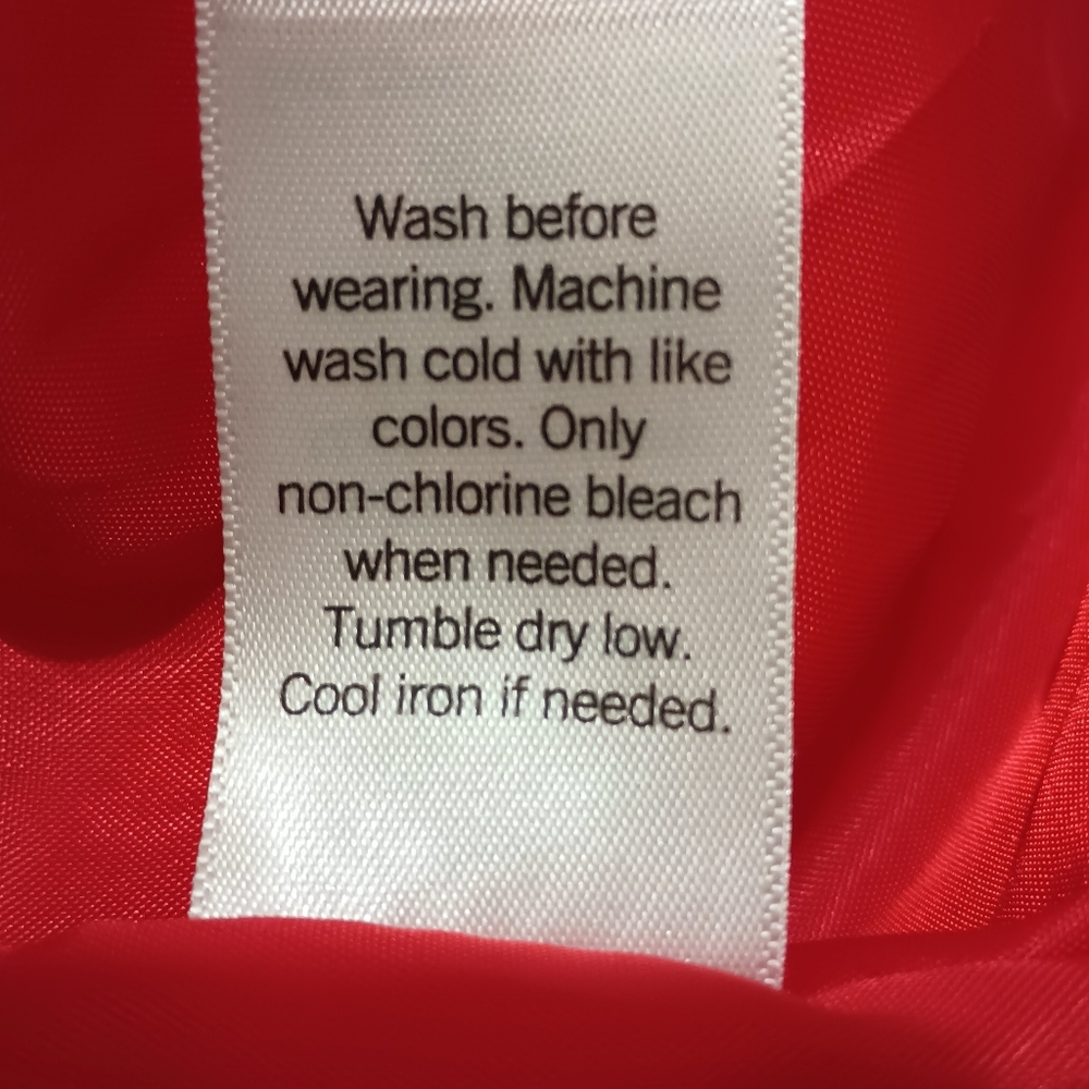 Sonoma Mens Puffer Vest Bright Red XXL - Picture 5 of 6